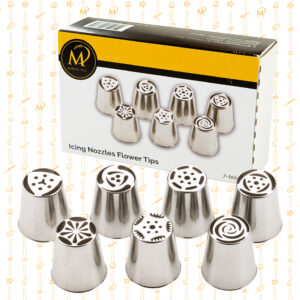Marcel Paa - Icing Nozzles Flower Tips Set, 7-teilig-marcel-paa-online-shop
