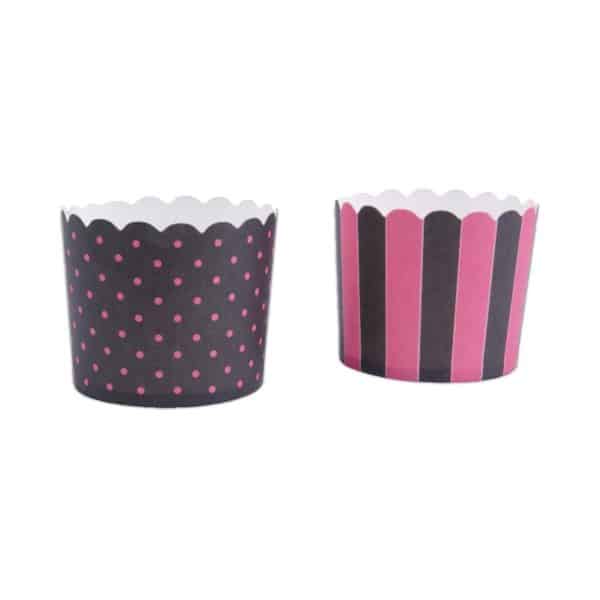 Cupcake-Backformen-Schwarz-Pink-12-Stueck